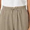 Pantalon cargo à cordon de serrage pour femme