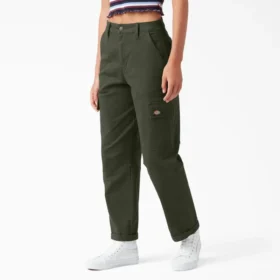 Pantalon cargo court à coupe décontractée pour femme