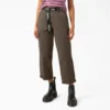 Pantalon cargo court à coupe décontractée pour femme