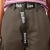 Pantalon cargo court à coupe décontractée pour femme