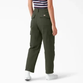 Pantalon cargo court à coupe décontractée pour femme