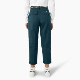 Pantalon cargo court à coupe décontractée pour femme Pantalon cargo court à coupe décontractée pour femme