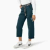Pantalon cargo court à coupe décontractée pour femme