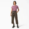 Pantalon cargo court à coupe décontractée pour femme