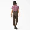 Pantalon cargo court à coupe décontractée pour femme