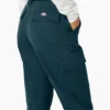 Pantalon cargo court à coupe décontractée pour femme