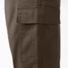 Pantalon cargo court à coupe décontractée pour femme