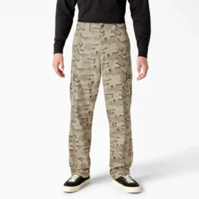 Pantalon cargo Dickies Skateboarding à coupe ample et imprimé camouflage