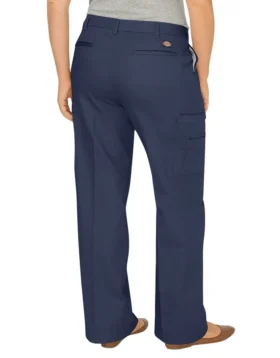 Pantalon cargo droit coupe ample pour femmes