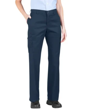 Pantalon cargo droit coupe décontractée haut de gamme pour femme