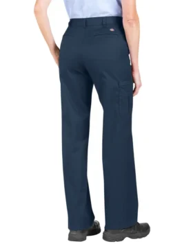Pantalon cargo droit coupe décontractée haut de gamme pour femme