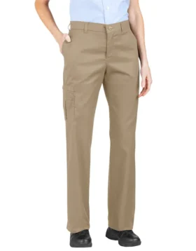 Pantalon cargo droit décontracté haut de gamme pour femme (grande taille)