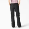 Pantalon cargo droit à la coupe décontractée pour femme