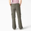 Pantalon cargo droit à la coupe décontractée pour femme