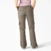 Pantalon cargo droit à la coupe décontractée pour femme