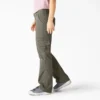Pantalon cargo droit à la coupe décontractée pour femme
