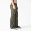 Pantalon cargo droit à la coupe décontractée pour femme