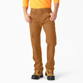 Pantalon cargo en coton duck Flex Duratech à coupe décontractée