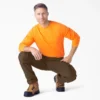 Pantalon cargo en coton duck Flex Duratech à coupe décontractée Pantalon cargo en coton duck Flex Duratech à coupe décontractée