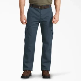 Pantalon cargo en toile de coton Flex à coupe régulière