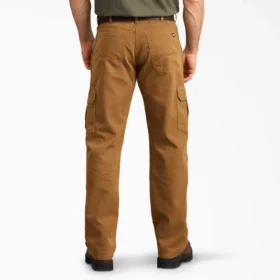 Pantalon cargo en toile de coton Flex à coupe régulière