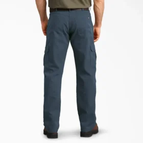 Pantalon cargo en toile de coton Flex à coupe régulière