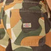 Pantalon cargo en toile de coton imprimé camouflage