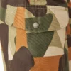 Pantalon cargo en toile de coton imprimé camouflage