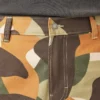 Pantalon cargo en toile de coton imprimé camouflage