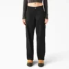 Pantalon cargo en toile de coton pour femme, coupe décontractée