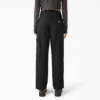 Pantalon cargo en toile de coton pour femme, coupe décontractée