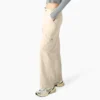 Pantalon cargo en toile de coton pour femme, coupe décontractée Pantalon cargo en toile de coton pour femme, coupe décontractée