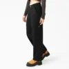 Pantalon cargo en toile de coton pour femme, coupe décontractée