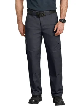 Pantalon cargo tactique à coupe décontractée, jambes droites et tissu ripstop léger