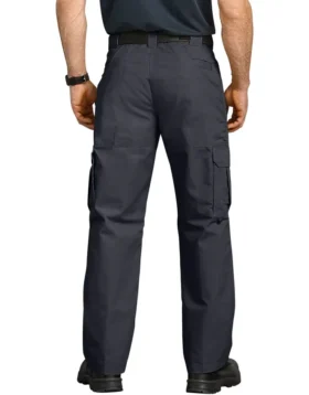 Pantalon cargo tactique à coupe décontractée, jambes droites et tissu ripstop léger