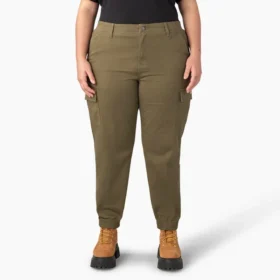 Pantalon cargo taille haute pour femmes grandes tailles Pantalon cargo taille haute pour femmes grandes tailles