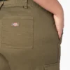 Pantalon cargo taille haute pour femmes grandes tailles