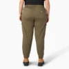 Pantalon cargo taille haute pour femmes grandes tailles
