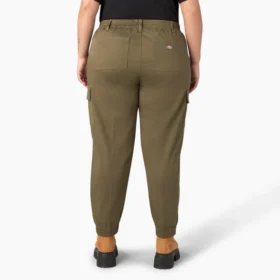 Pantalon cargo taille haute pour femmes grandes tailles Pantalon cargo taille haute pour femmes grandes tailles