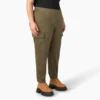 Pantalon cargo taille haute pour femmes grandes tailles