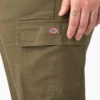 Pantalon cargo taille haute pour femmes grandes tailles