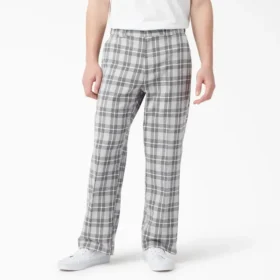 Pantalon à carreaux coupe classique