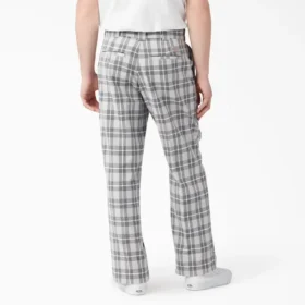 Pantalon à carreaux coupe classique