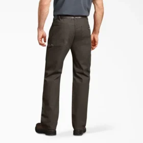 Pantalon de charpentier en toile de coton à coupe décontractée