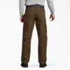 Pantalon de charpentier en toile de coton délavée à coupe décontractée