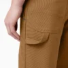 Pantalon de charpentier en toile de coton Flex à coupe décontractée