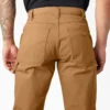 Pantalon de charpentier en toile de coton épaisse à la coupe décontractée Pantalon de charpentier en toile de coton épaisse à la coupe décontractée