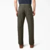 Pantalon de charpentier en toile de coton épaisse à la coupe décontractée Pantalon de charpentier en toile de coton épaisse à la coupe décontractée
