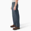 Pantalon de charpentier en toile de coton épaisse à la coupe décontractée Pantalon de charpentier en toile de coton épaisse à la coupe décontractée