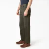 Pantalon de charpentier en toile de coton épaisse à la coupe décontractée Pantalon de charpentier en toile de coton épaisse à la coupe décontractée